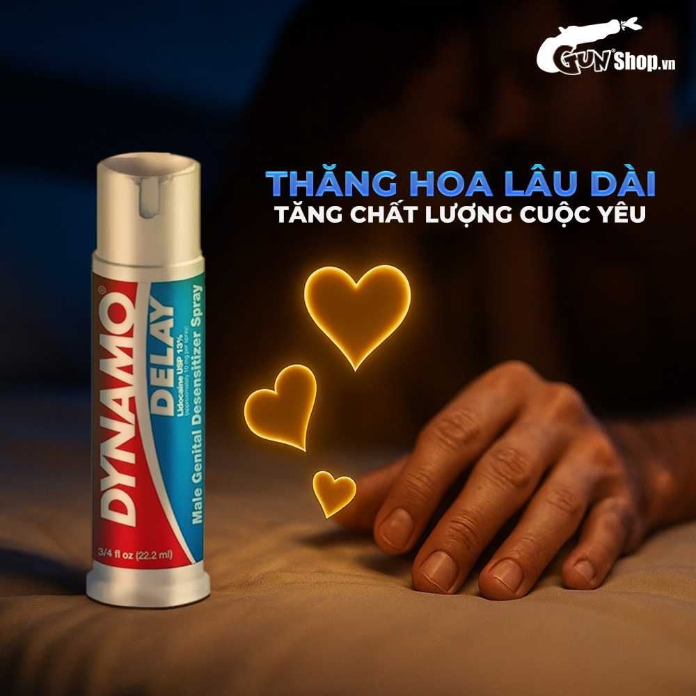 Chai xịt Dynamo Delay kéo dài thời gian - Chai 22ml