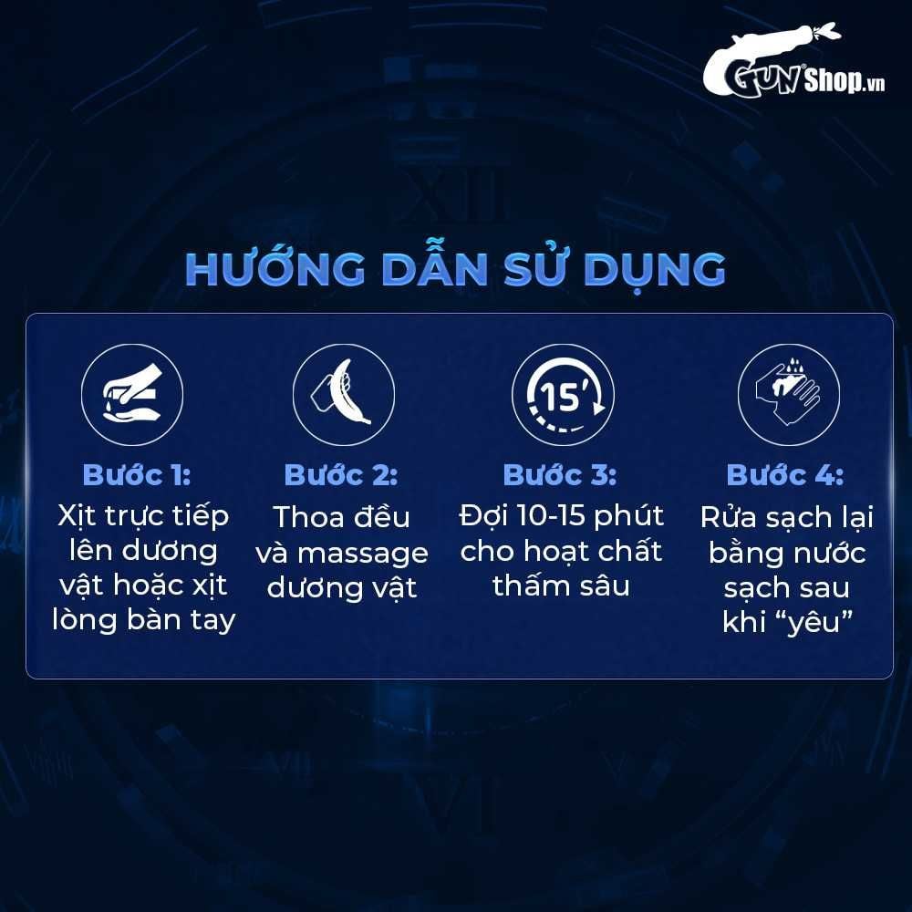 Chai xịt Dynamo Delay kéo dài thời gian - Chai 22ml