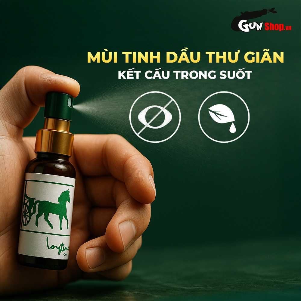 Chai xịt Longtime kéo dài thời gian - Chai 5ml