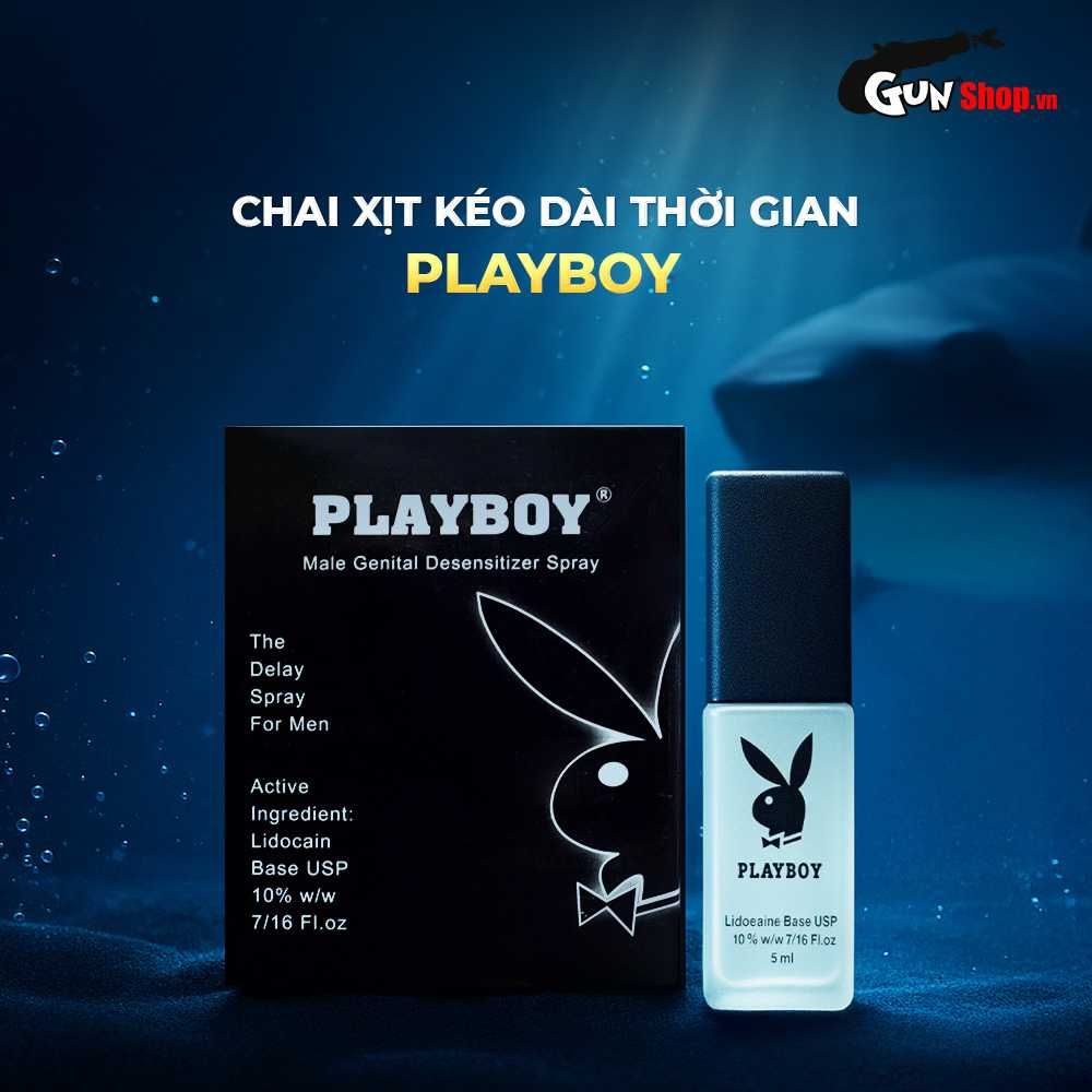 Chai xịt Playboy kéo dài thời gian - Chai 5ml
