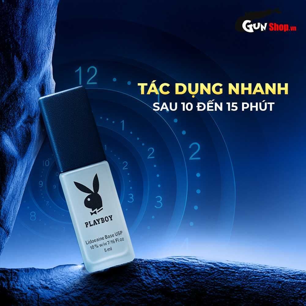 Chai xịt Playboy kéo dài thời gian - Chai 5ml