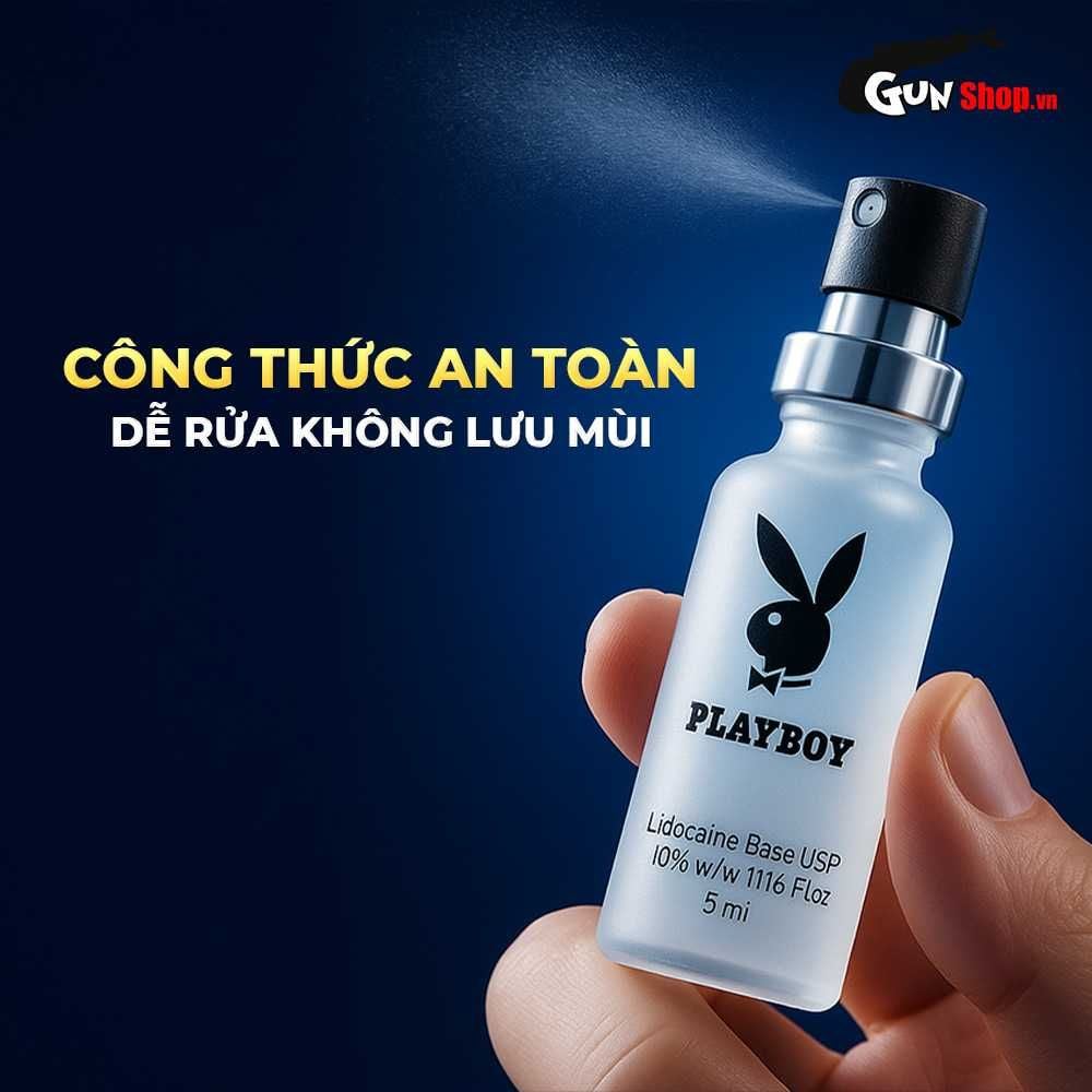 Chai xịt Playboy kéo dài thời gian - Chai 5ml