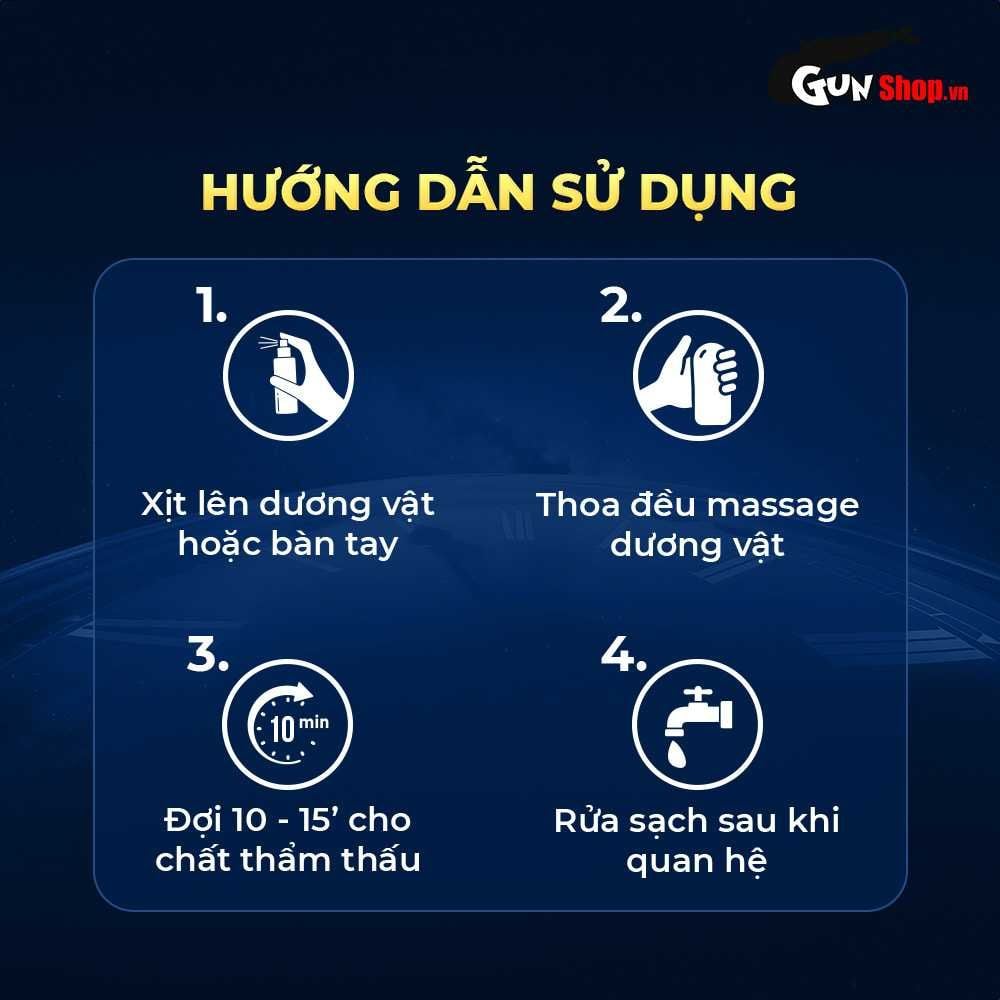 Chai xịt Playboy kéo dài thời gian - Chai 5ml