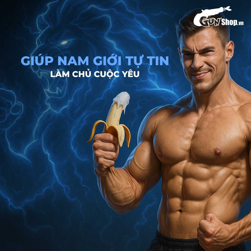 Chai xịt Power Strong Lion 28000 kéo dài thời gian - Chai 45ml