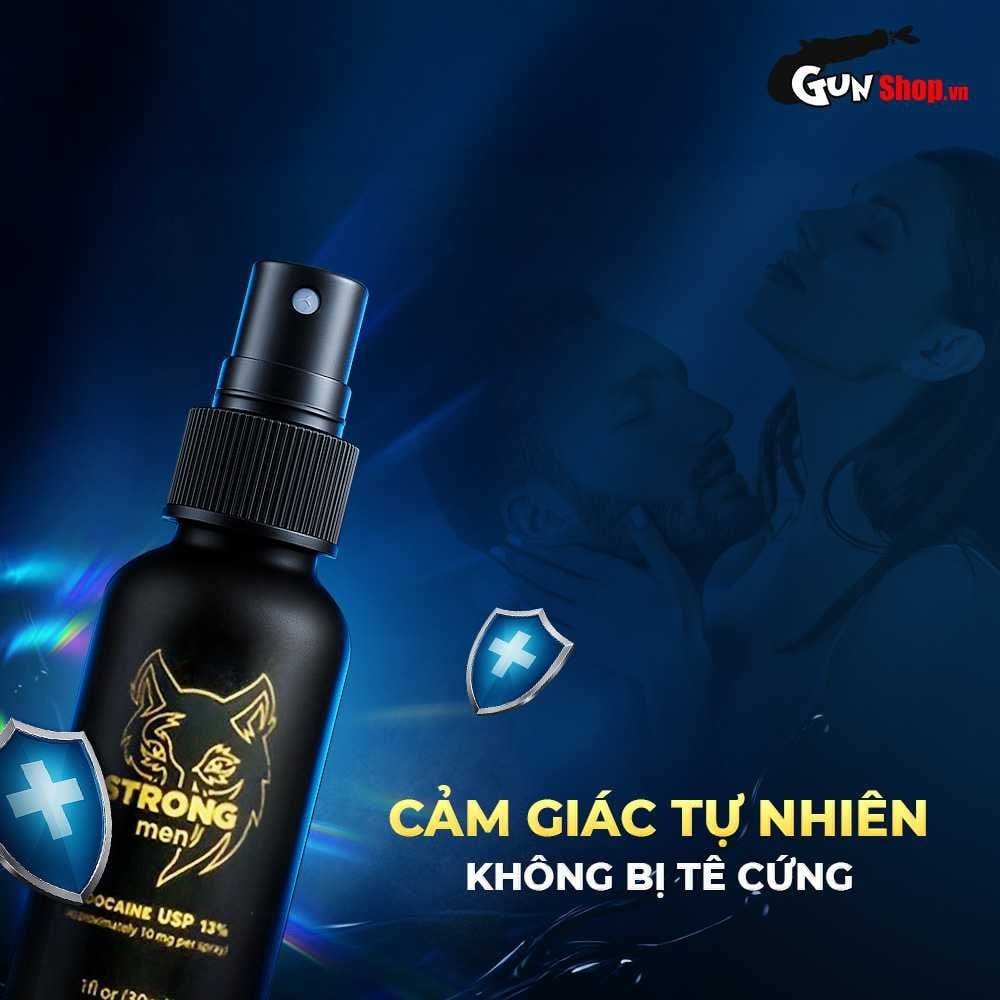 Chai xịt Strong men kéo dài thời gian - Chai 30ml
