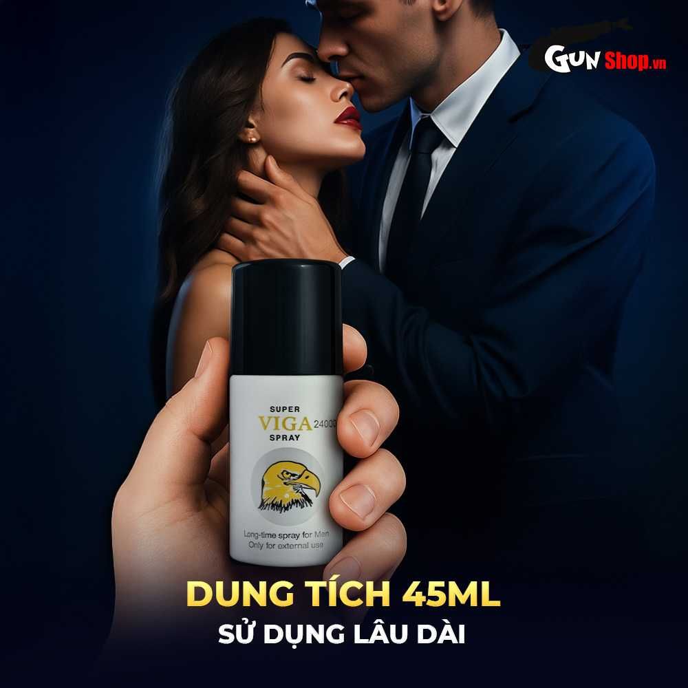 Chai xịt Super Viga 240000 kéo dài thời gian - Chai 45ml