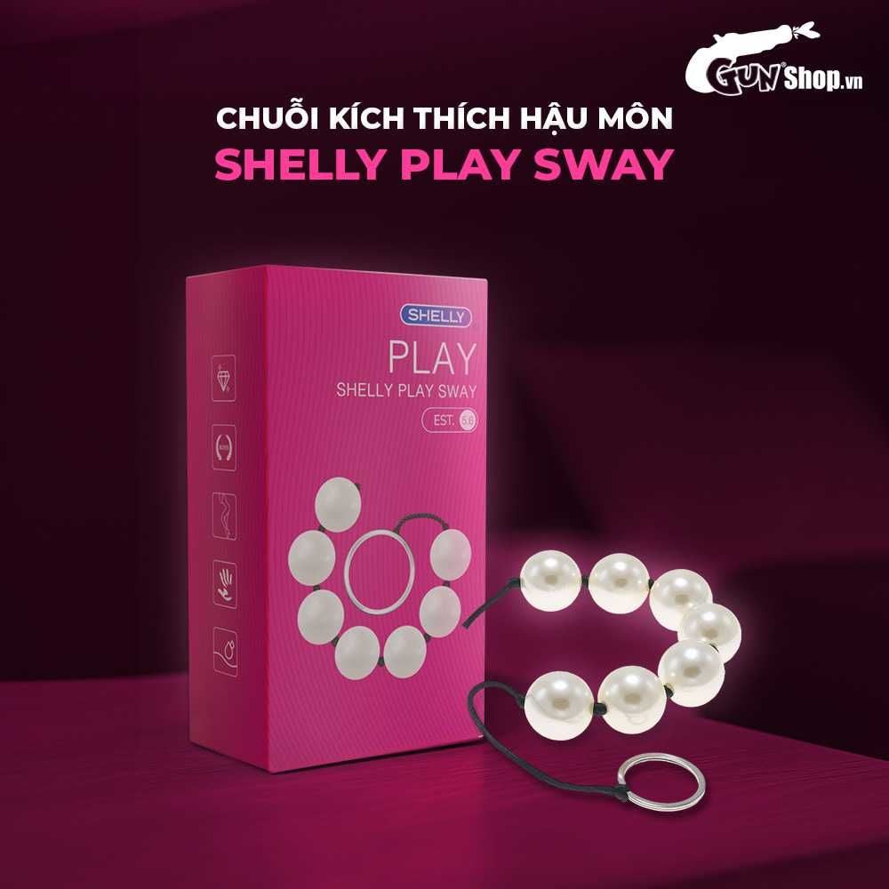 Chuỗi ngọc trai kích thích hậu môn Shelly Play Sway