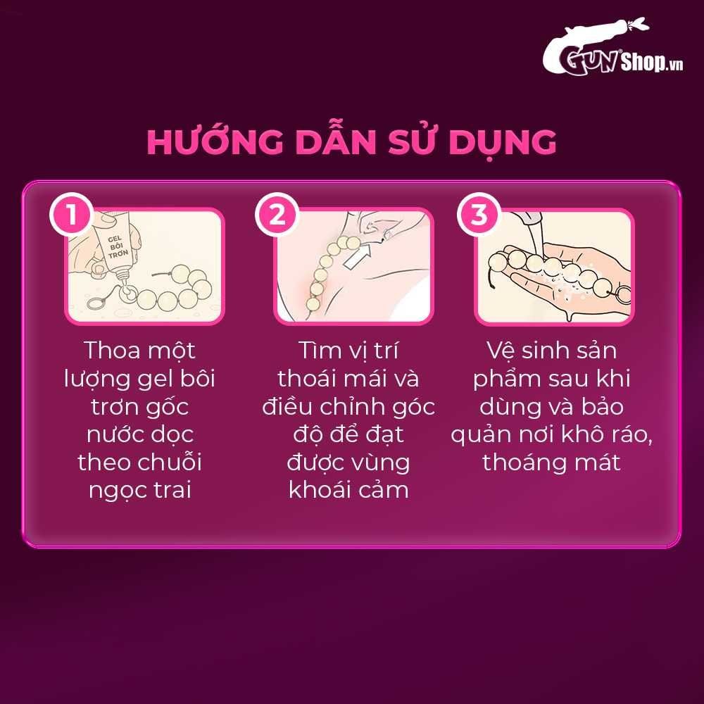 Chuỗi ngọc trai kích thích hậu môn Shelly Play Sway