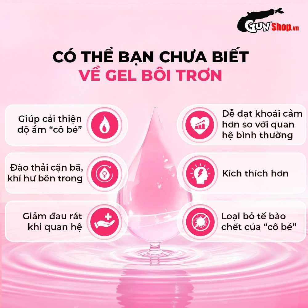 Gel bôi trơn se khít âm đạo và tăng khoái cảm nữ Shell Love Blue - Chai 50ml
