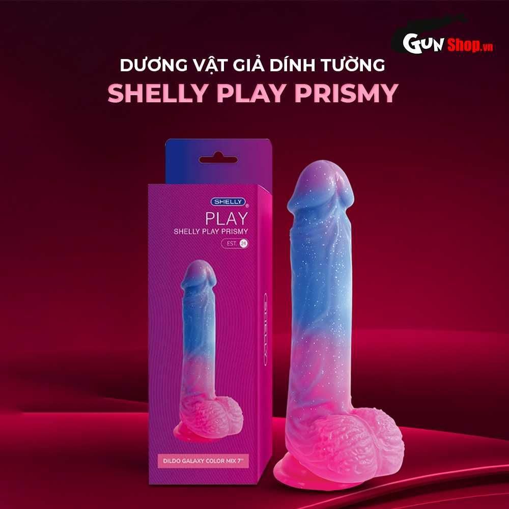 Dương vật giả dính tường Shelly Play Prismy 14.5cm