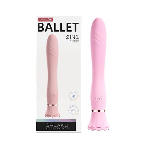 Dương vật giả hít tường Galaku Ballet 2in1