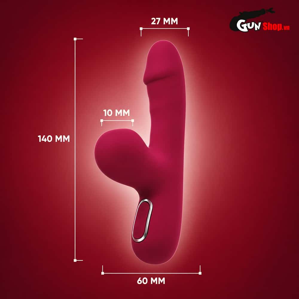Dương vật giả mini Galaku Milly 3in1