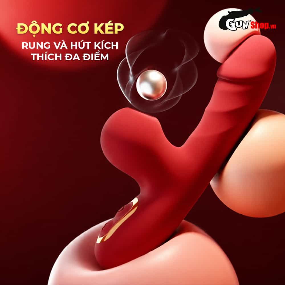 Dương vật giả mini Galaku Milly 3in1