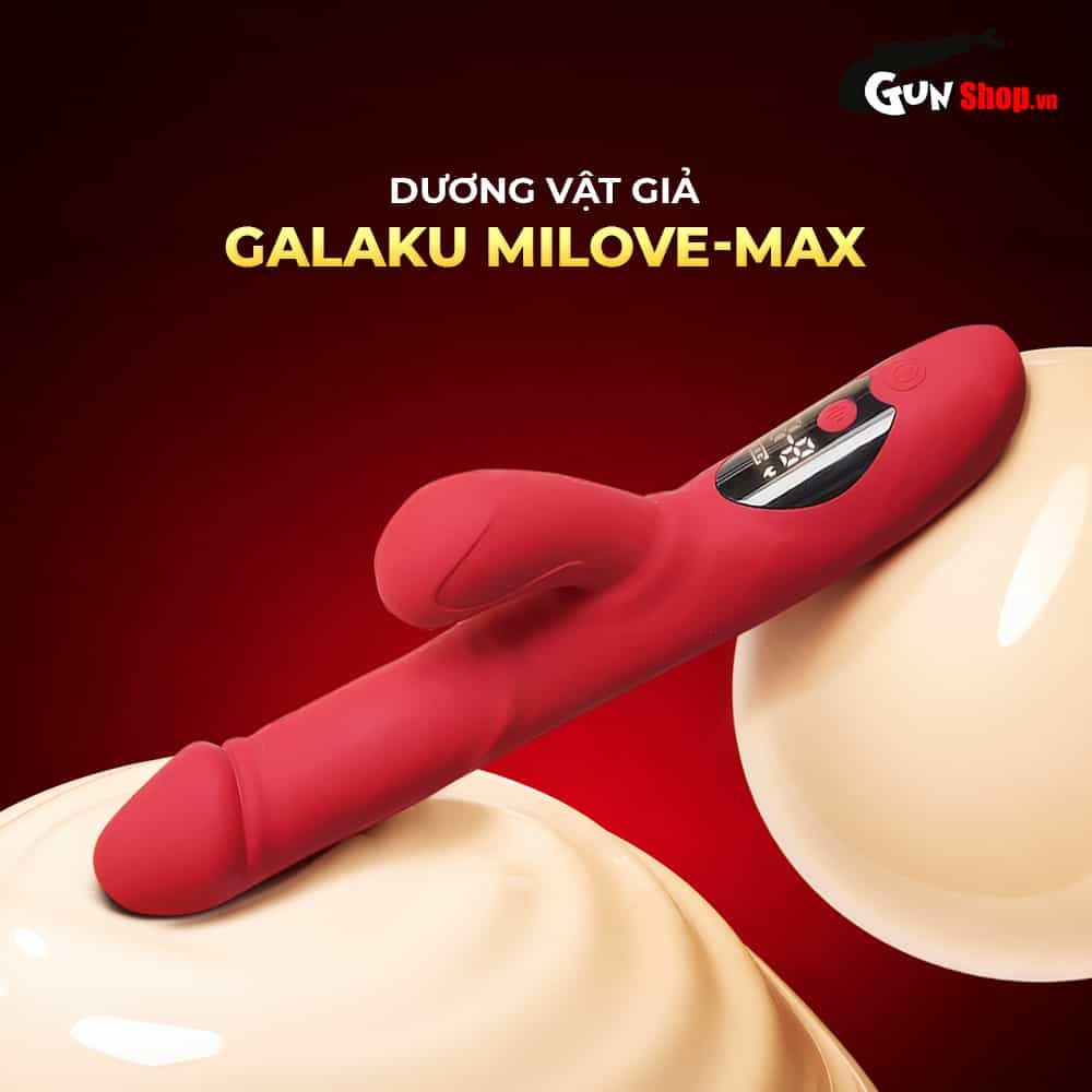Dương vật giả đa năng Galaku Milove-Max