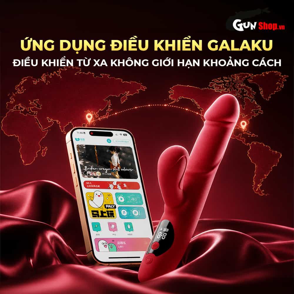 Dương vật giả đa năng Galaku Milove-Max
