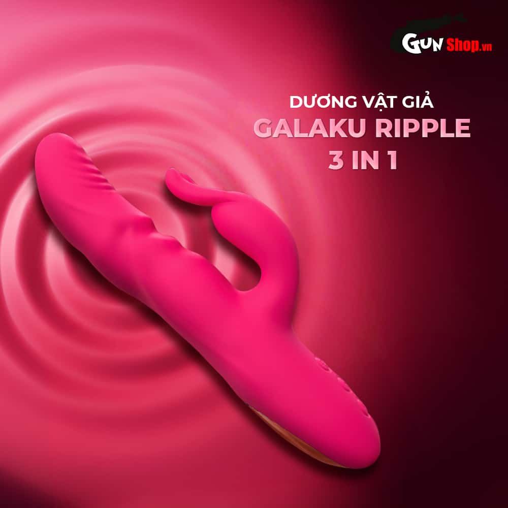 Dương vật giả đa năng Galaku Ripple 3 in 1