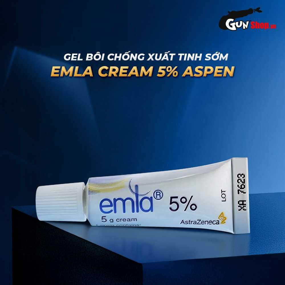 Gel bôi Emla Cream 5% - Chống xuất tinh sớm - Chai 5gr