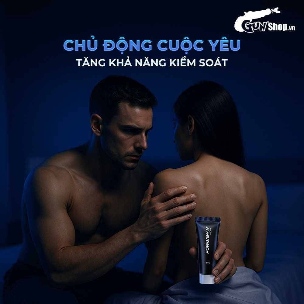 Gel bôi Powgaman chống xuất tinh sớm - Chai 10gr