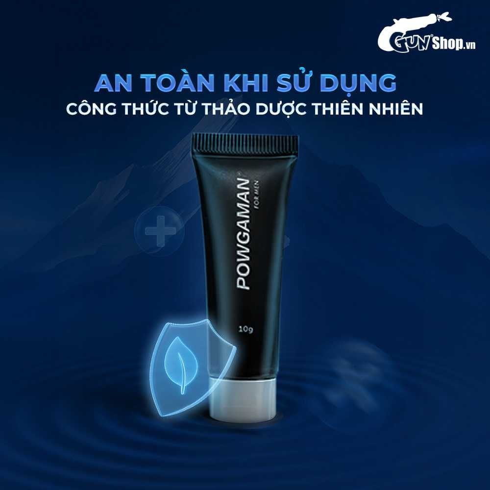 Gel bôi Powgaman chống xuất tinh sớm - Chai 10gr