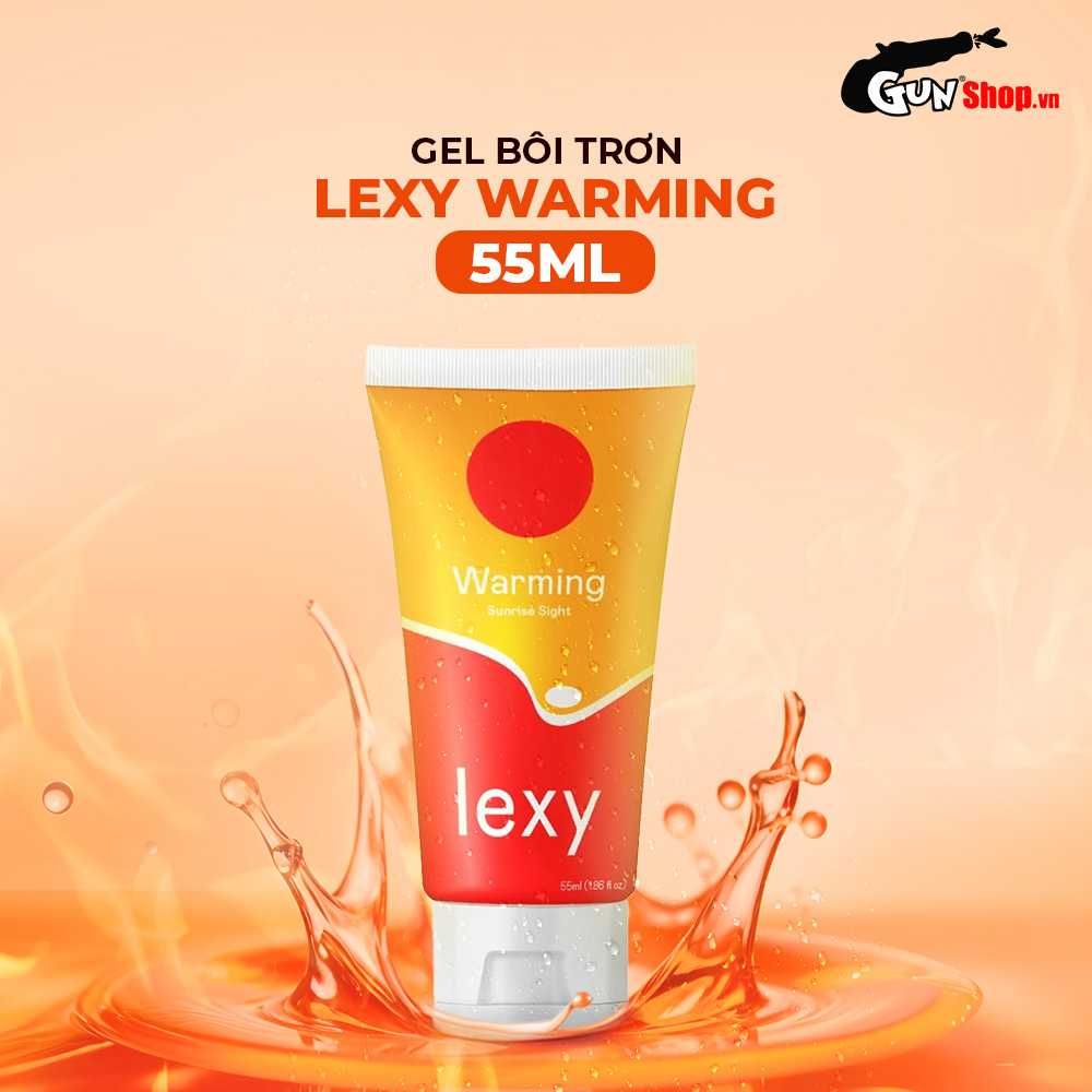 Gel bôi trơn ấm nóng Lexy Warming - Chai 50ml