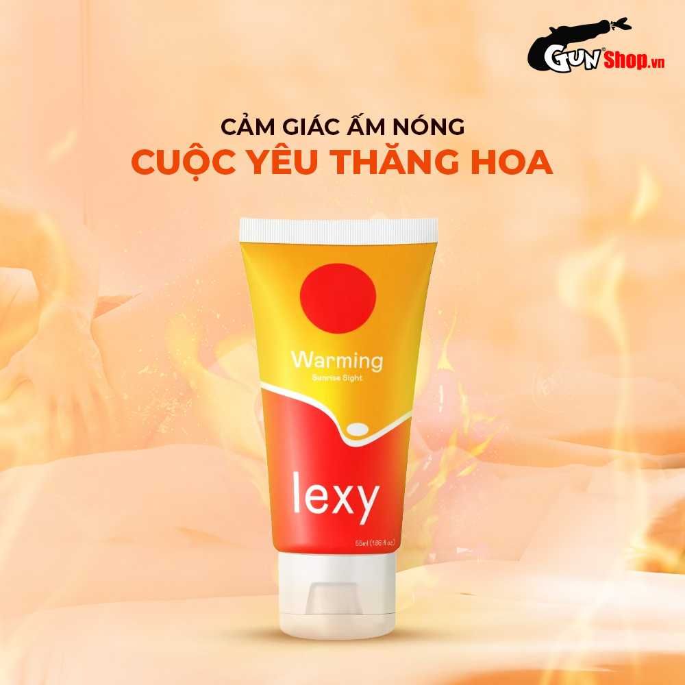 Gel bôi trơn ấm nóng Lexy Warming - Chai 50ml
