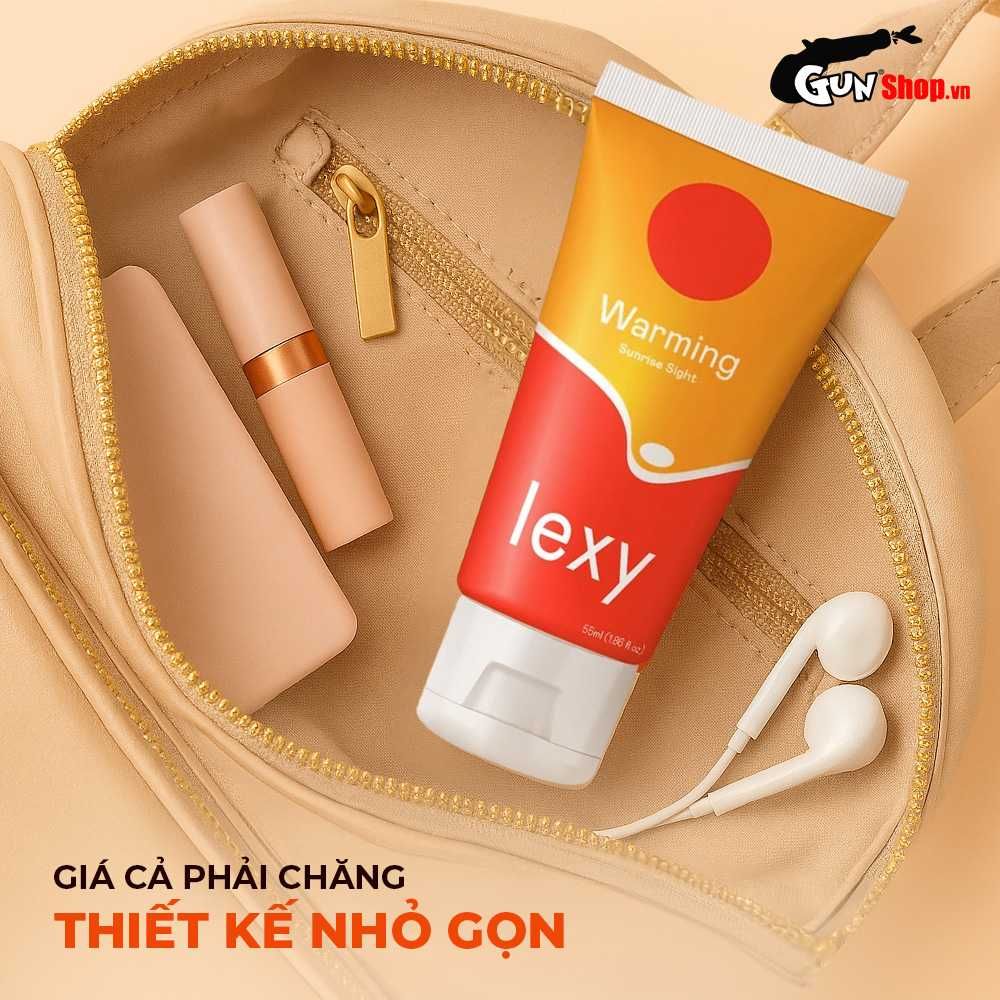 Gel bôi trơn ấm nóng Lexy Warming - Chai 50ml