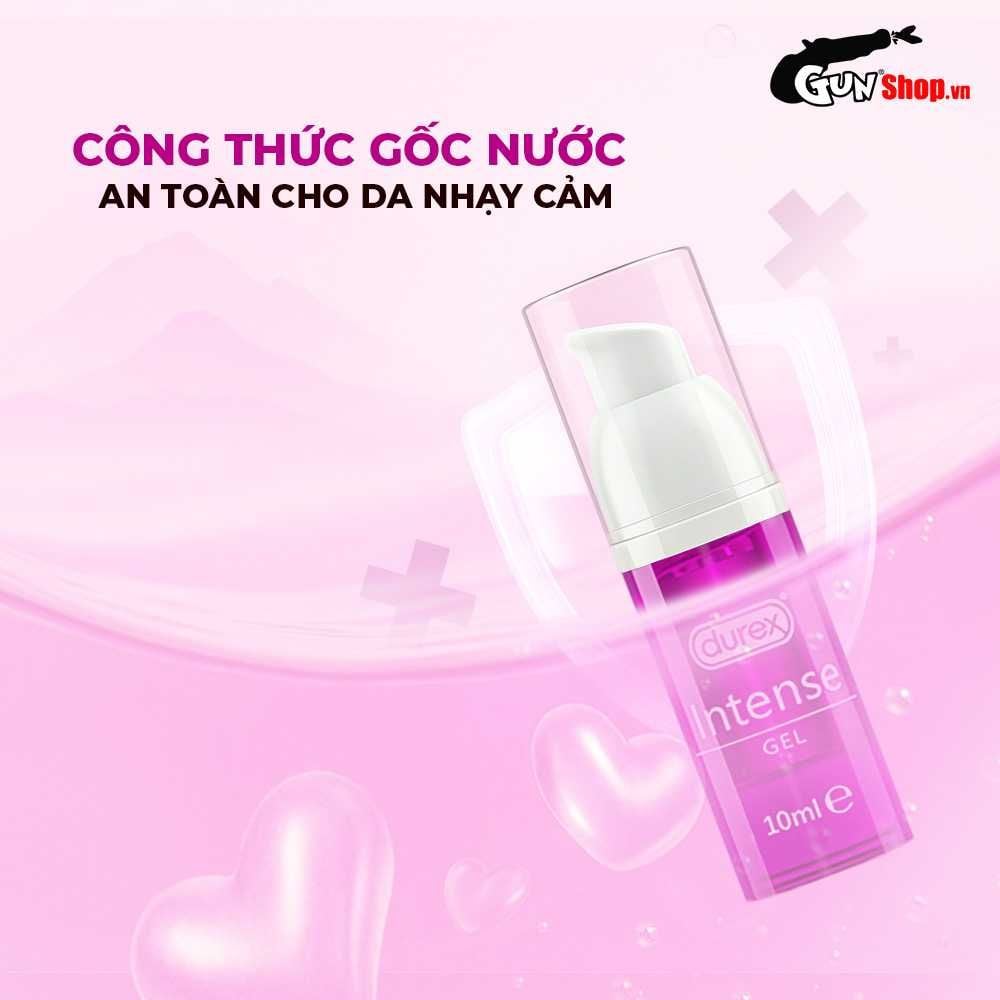 Gel bôi trơn se khít âm đạo và tăng khoái cảm nữ Durex Intense Orgasmic - Chai 10ml