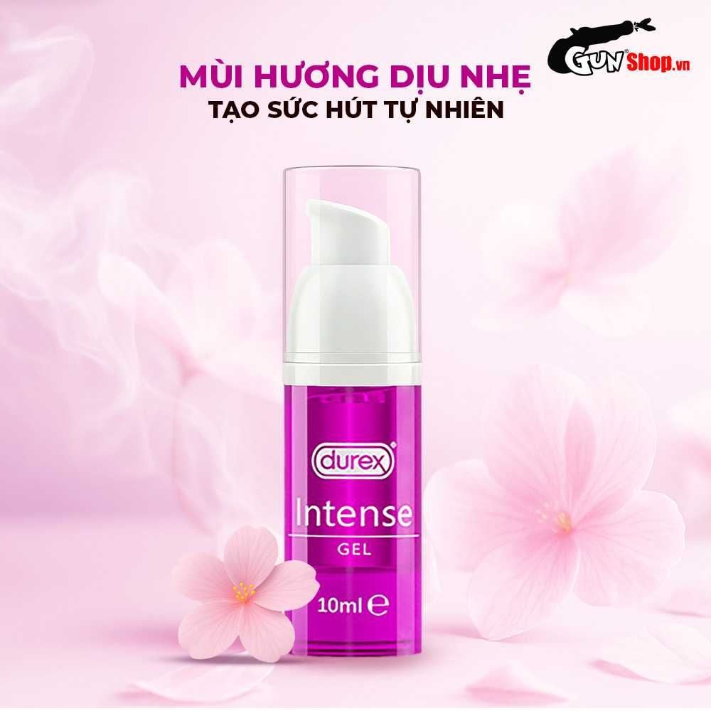 Gel bôi trơn se khít âm đạo và tăng khoái cảm nữ Durex Intense Orgasmic - Chai 10ml