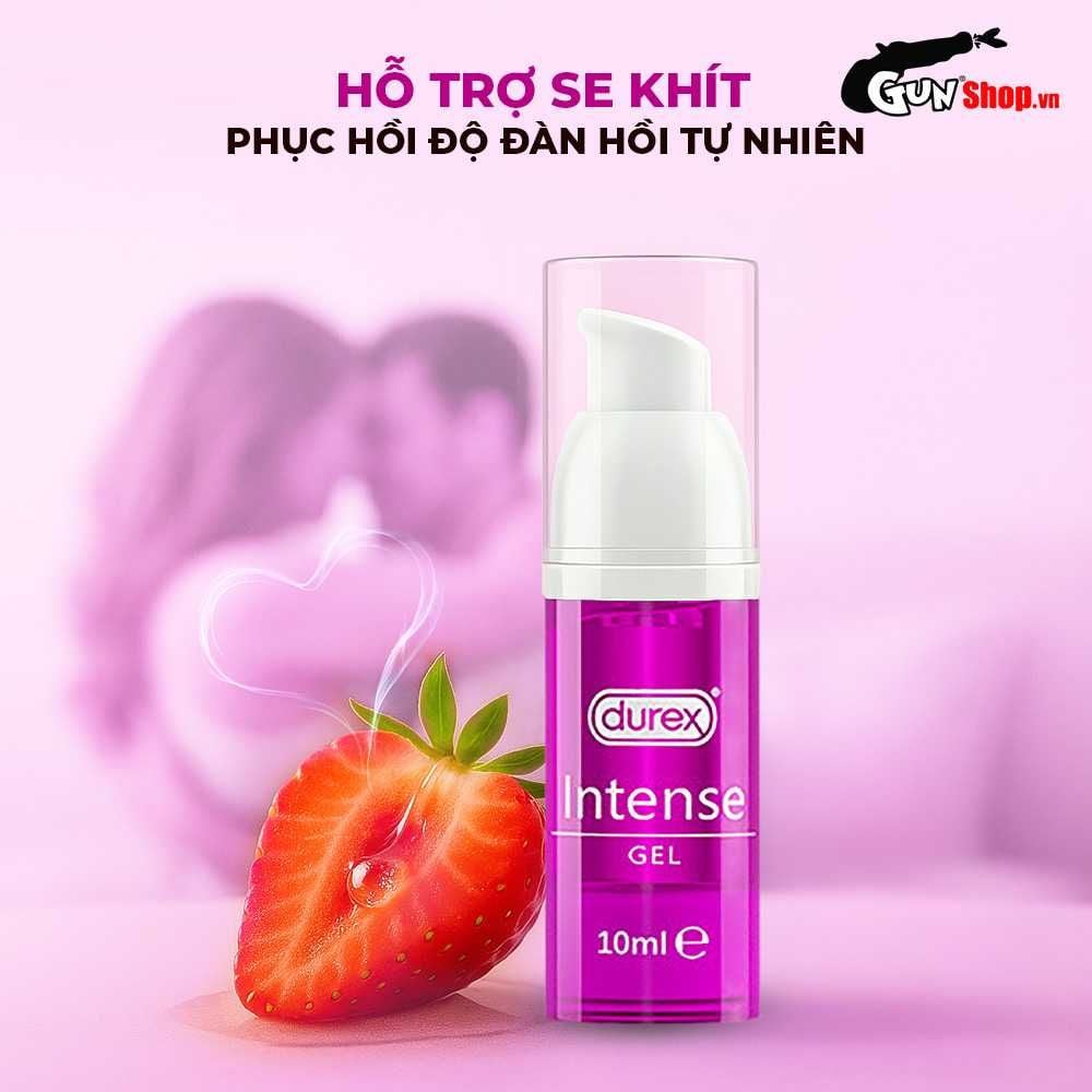 Gel bôi trơn se khít âm đạo và tăng khoái cảm nữ Durex Intense Orgasmic - Chai 10ml