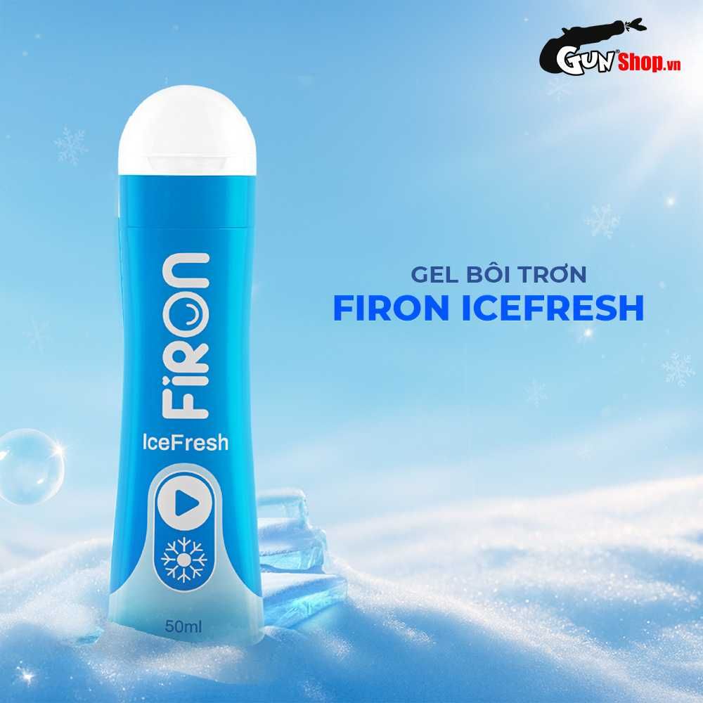 Gel bôi trơn bạc hà mát lạnh Firon Ice Fresh - Chai 50ml