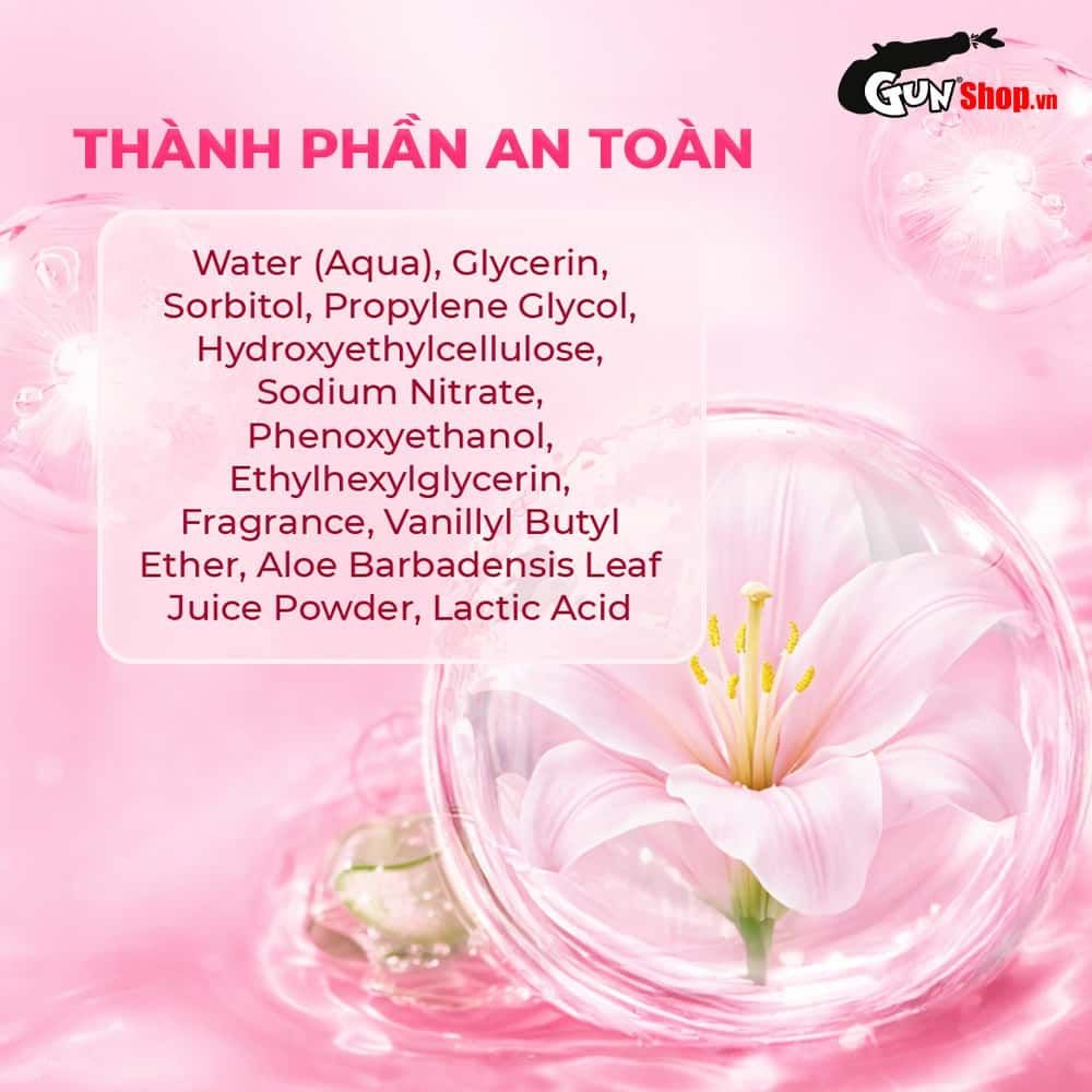 Gel bôi trơn Firon Sense Bloom - Se khít âm đạo và tăng khoái cảm nữ, hương nước hoa - Chai 50ml