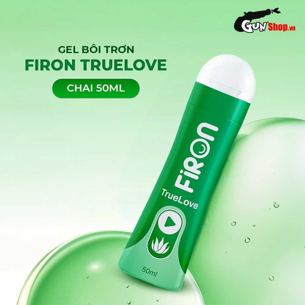 Gel bôi trơn tinh chất lô hội Firon True Love - Chai 50ml