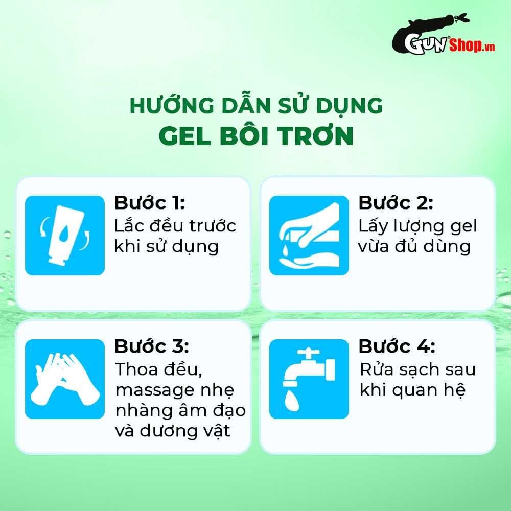 Gel bôi trơn tinh chất lô hội Firon True Love - Chai 50ml