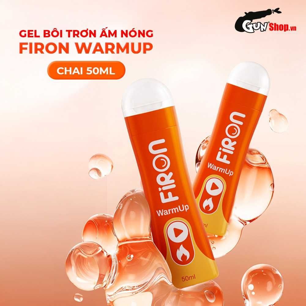 Gel bôi trơn ấm nóng Firon Warm Up - Chai 50ml