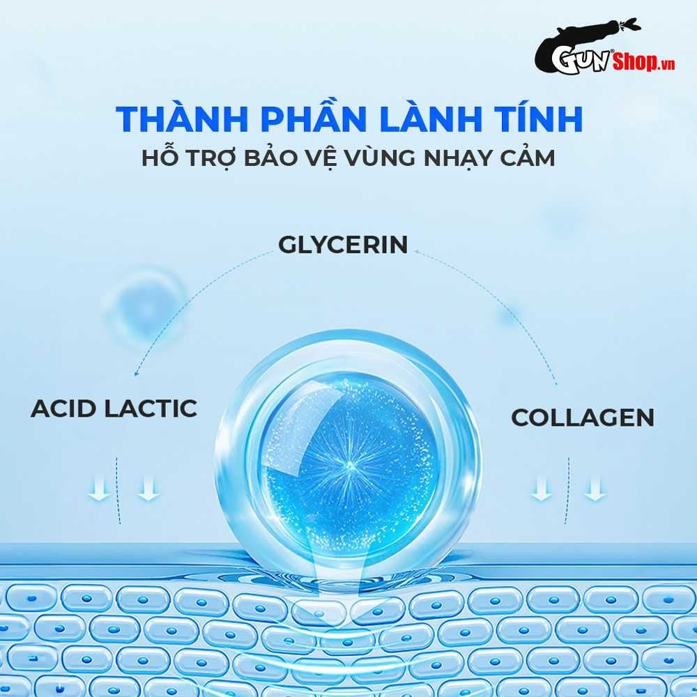 Gel bôi trơn hậu môn mát lạnh Shell Supermen Cooling - Chai 90ml