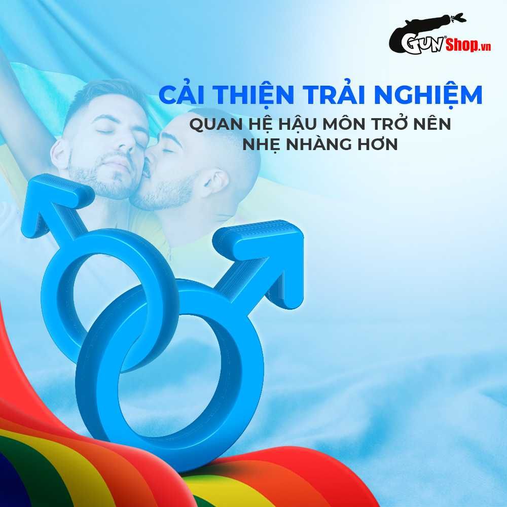 Gel bôi trơn hậu môn mát lạnh Shell Supermen Cooling - Chai 90ml