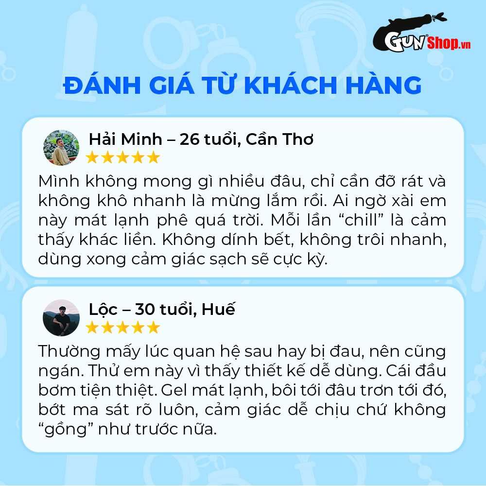 Gel bôi trơn hậu môn mát lạnh Shell Supermen Cooling - Chai 90ml