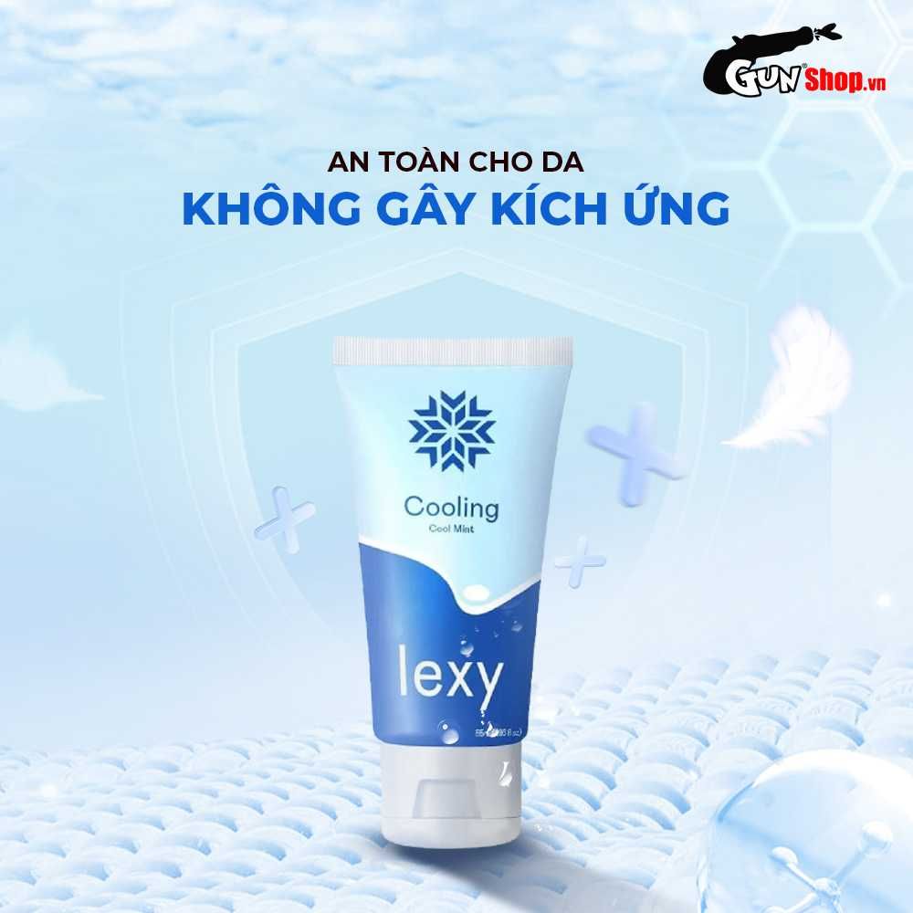 Gel bôi trơn bạc hà mát lạnh Lexy Cooling - Chai 55ml