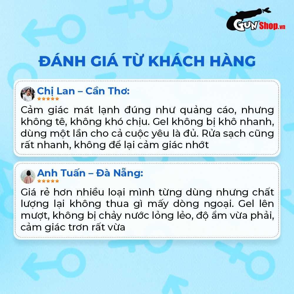 Gel bôi trơn bạc hà mát lạnh Lexy Cooling - Chai 55ml