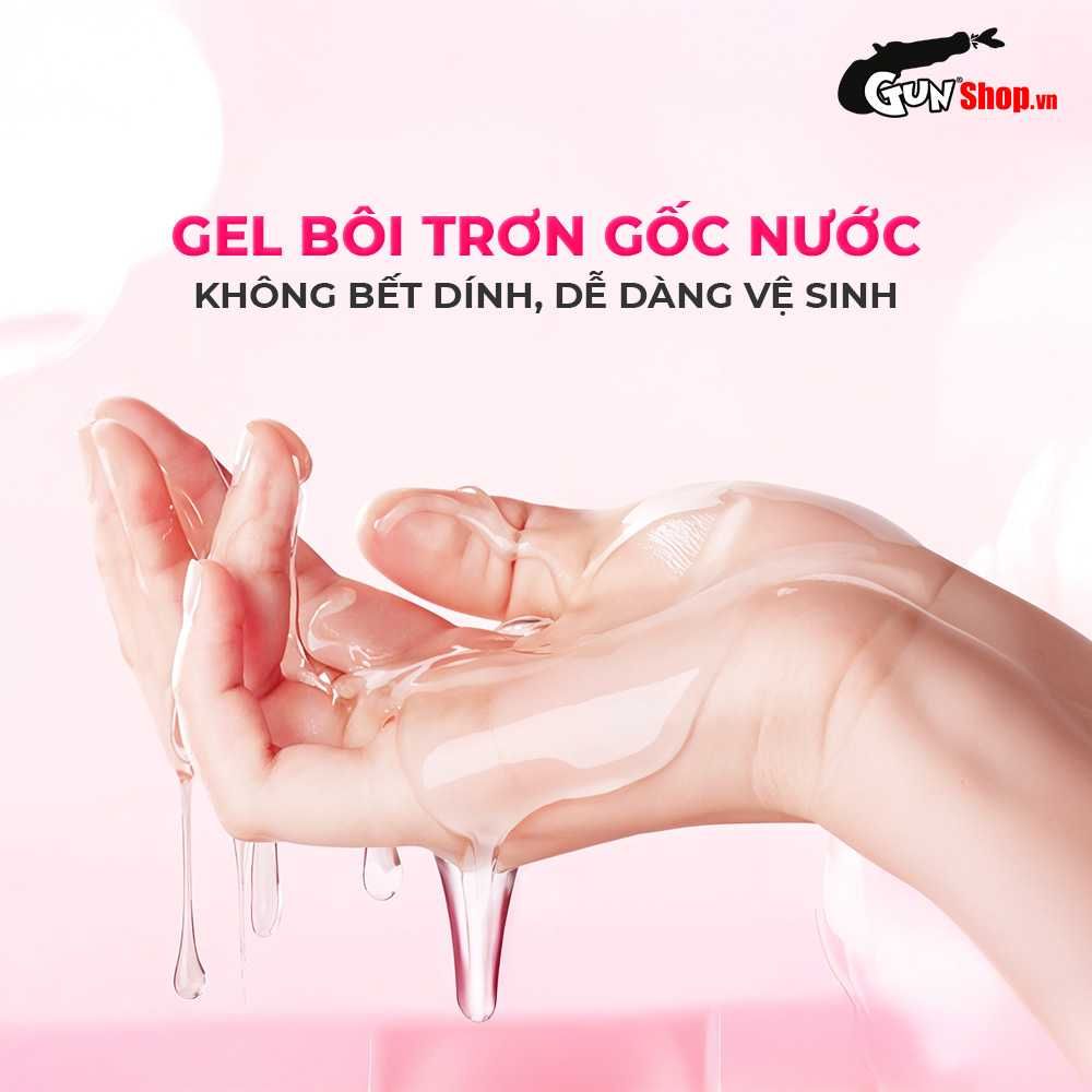 Gel bôi trơn massage hương hoa hồng Cokelife hồng - Chai 100ml
