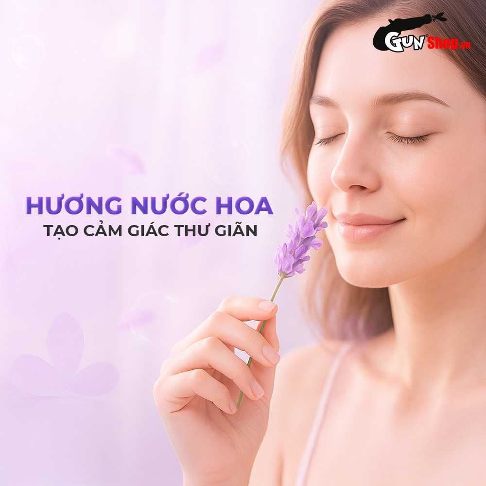 Gel bôi trơn massage hương camay Cokelife tím - Chai 100ml
