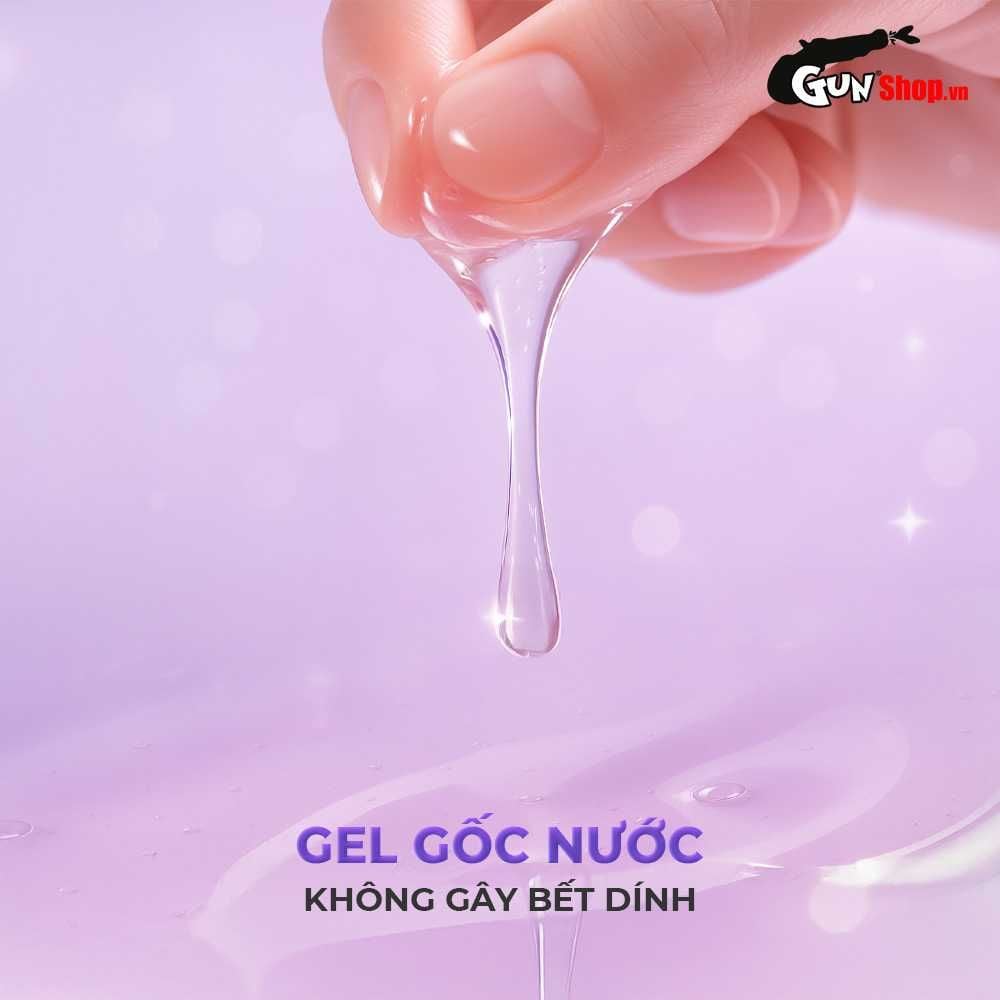 Gel bôi trơn massage hương camay Cokelife tím - Chai 100ml