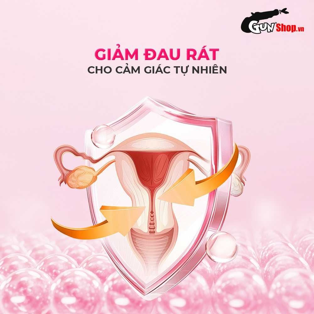 Gel bôi trơn ống bơm Joker màu hồng - Hương hoa hồng, bảo vệ, dưỡng ẫm - Hộp 3 ống