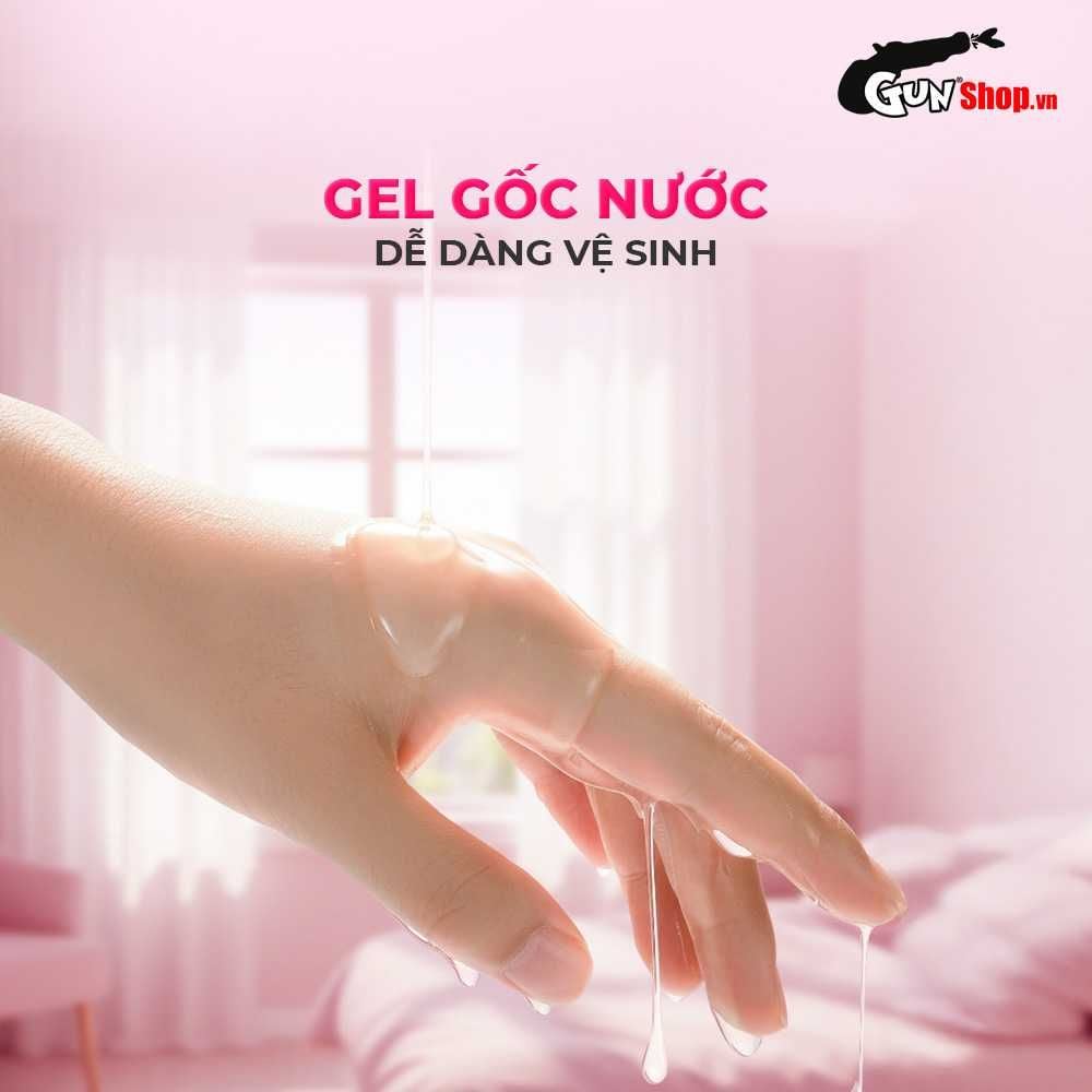 Gel bôi trơn ống bơm Joker màu hồng - Hương hoa hồng, bảo vệ, dưỡng ẫm - Hộp 3 ống