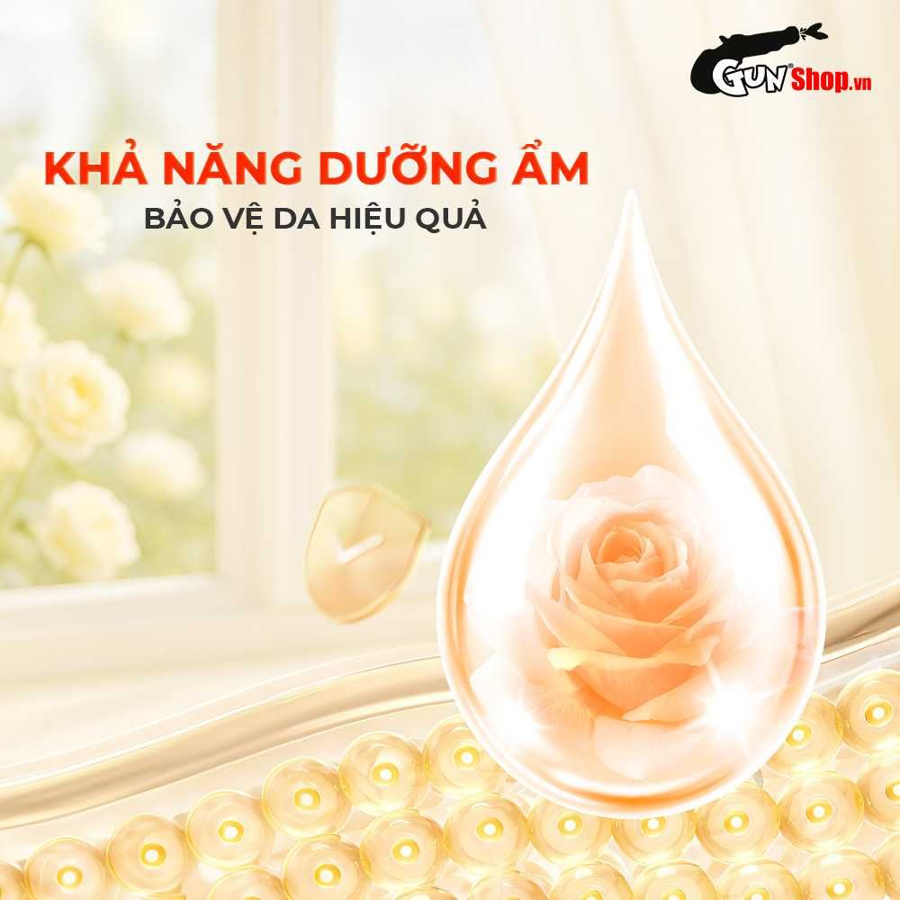 Gel bôi trơn ống bơm Joker màu vàng - Nóng ấm, dưỡng ẩm, không mùi - Hộp 3 ống