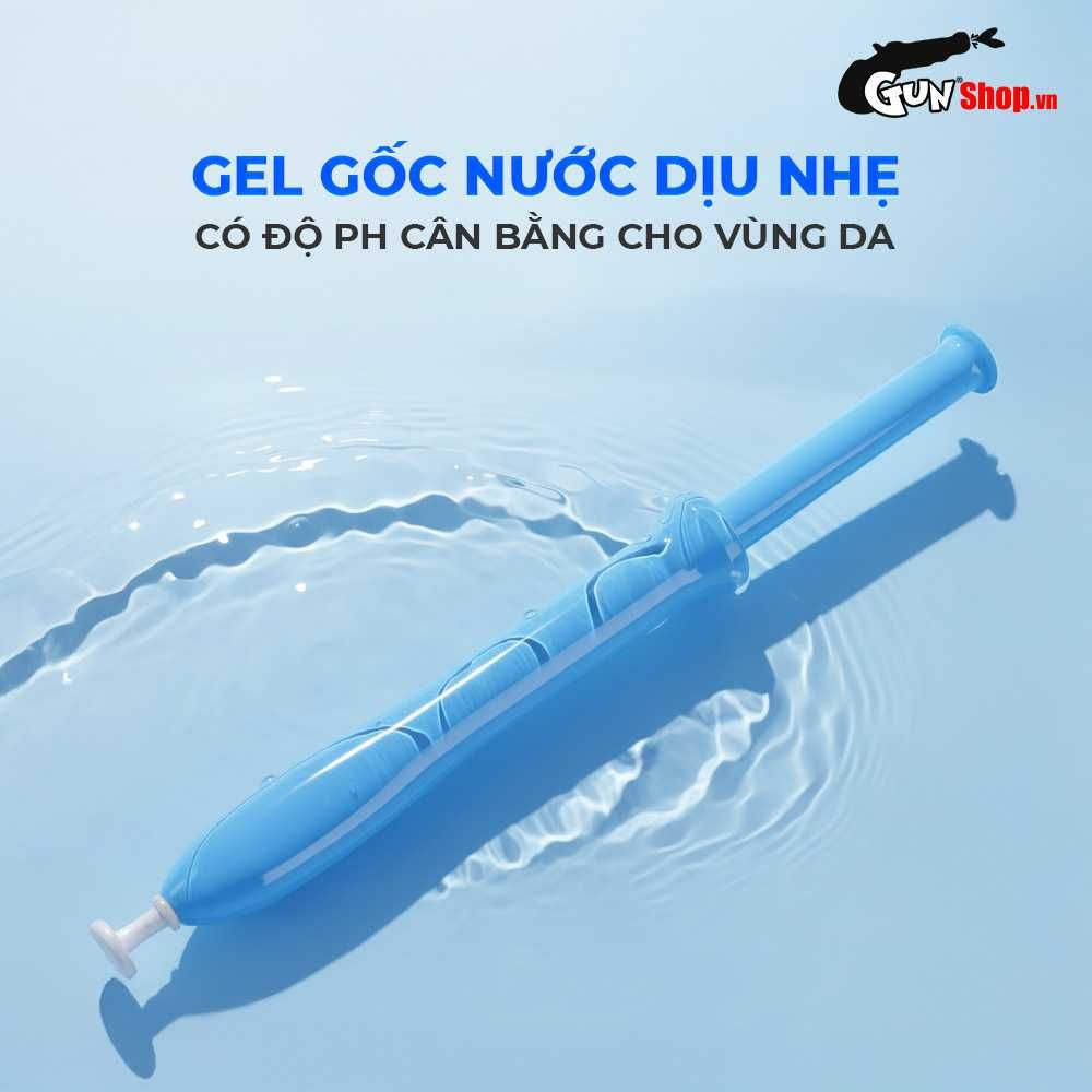 Gel bôi trơn ống bơm Joker màu xanh - Dưỡng ẩm, không mùi - Hộp 3 ống