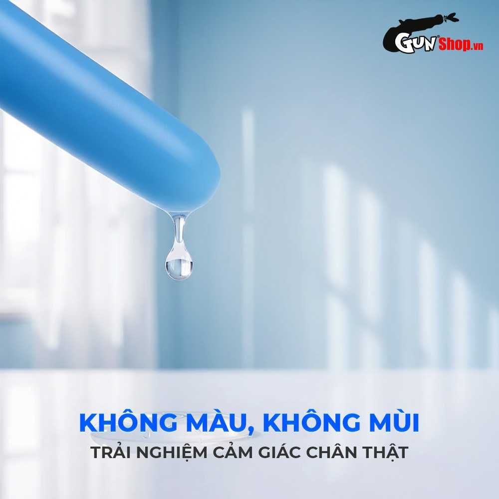 Gel bôi trơn ống bơm Joker màu xanh - Dưỡng ẩm, không mùi - Hộp 3 ống