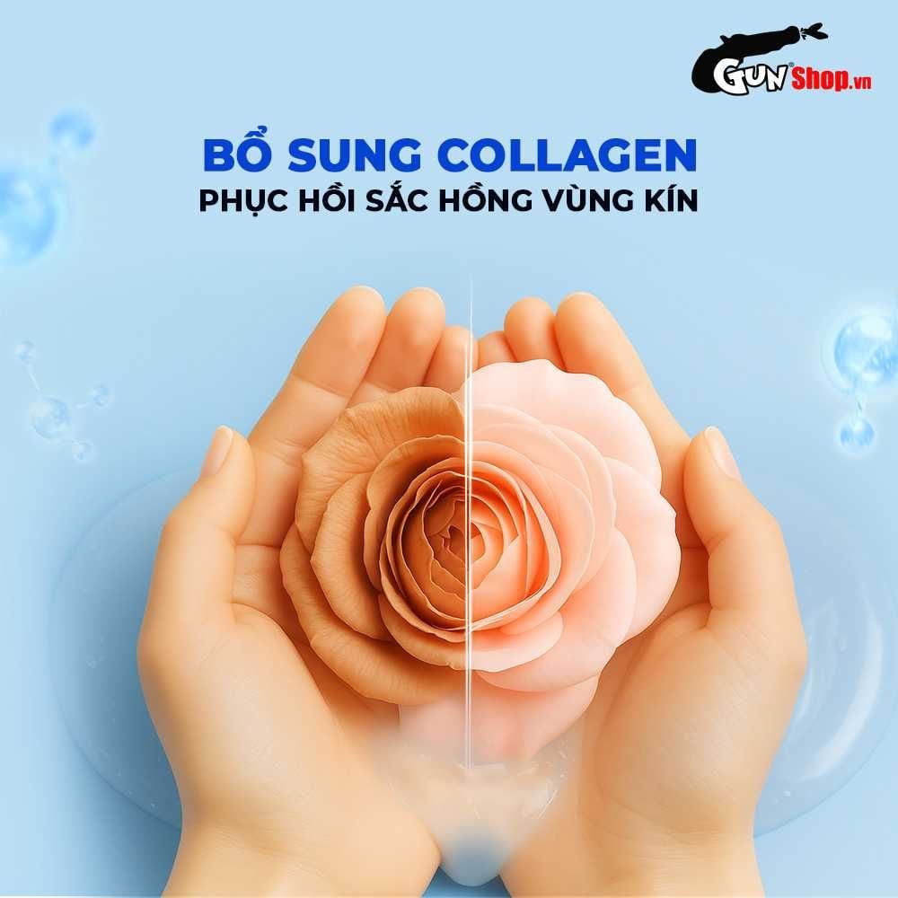 Gel bôi trơn se khít âm đạo và tăng khoái cảm nữ Shell Love Blue - Chai 50ml