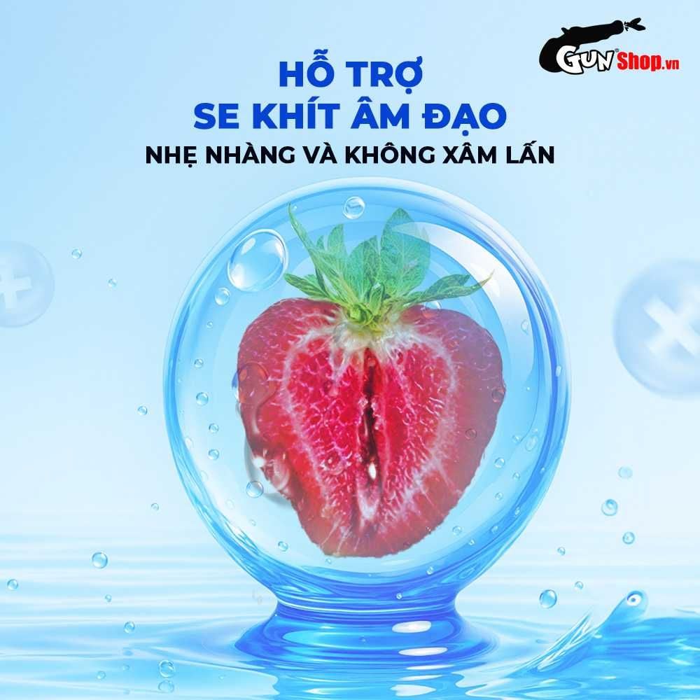Gel bôi trơn se khít âm đạo và tăng khoái cảm nữ Shell Love Blue - Chai 50ml