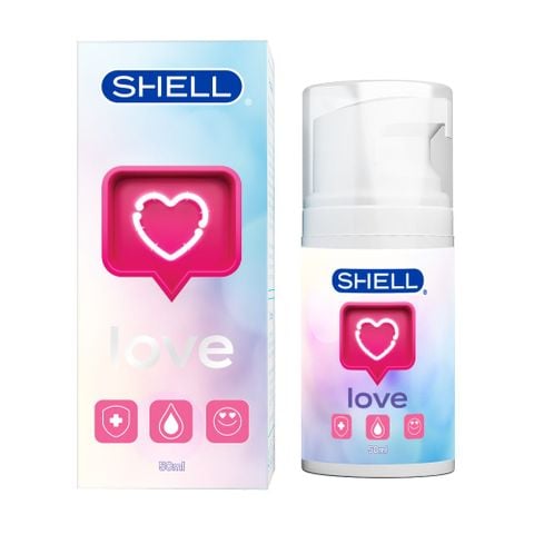 Gel bôi trơn se khít âm đạo và tăng khoái cảm nữ Shell Love Pink - Chai 50ml